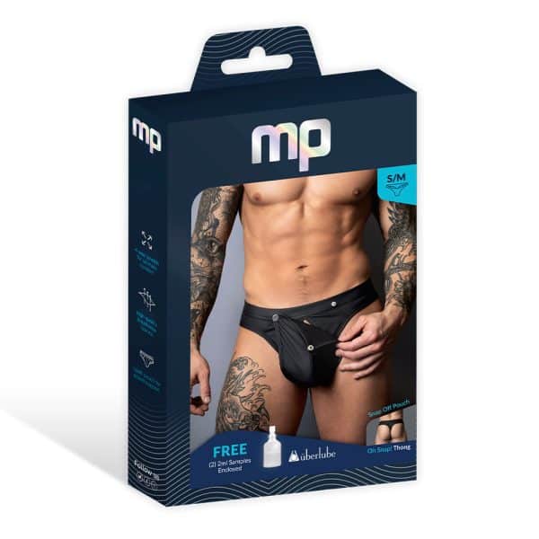 Male Power Oh Snap! Snap Off Jock Black S/M - Image 6