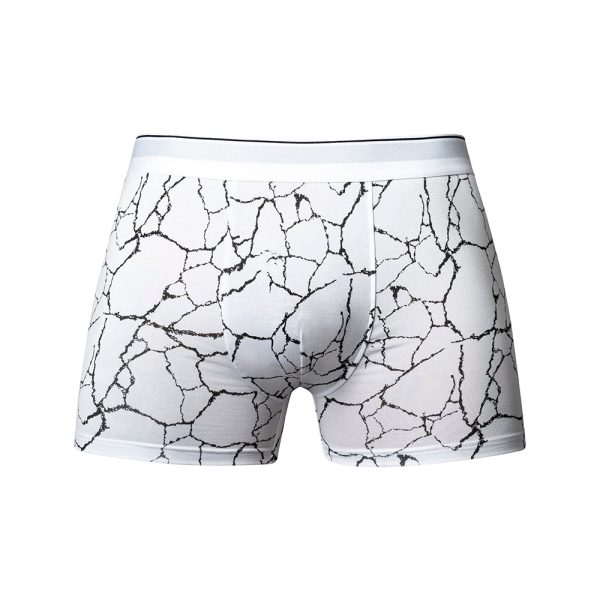 Male Power Soo Cumfy Boxer Brief Black/White S - Image 4
