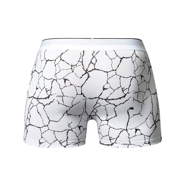Male Power Soo Cumfy Boxer Brief Black/White S - Image 5