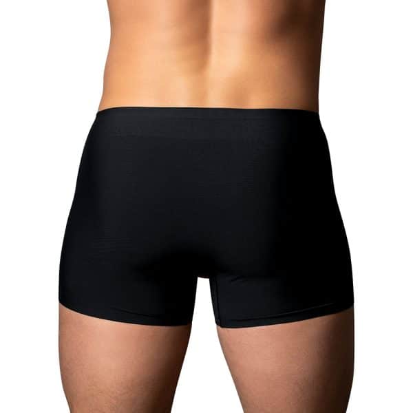 Male Power Hot Mesh Pouch Short Black/Red M - Image 3