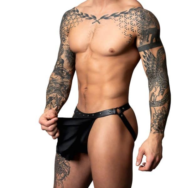 Male Power Fetish Spartacus Black S/M - Image 2