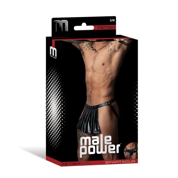 Male Power Fetish Spartacus Black S/M - Image 7