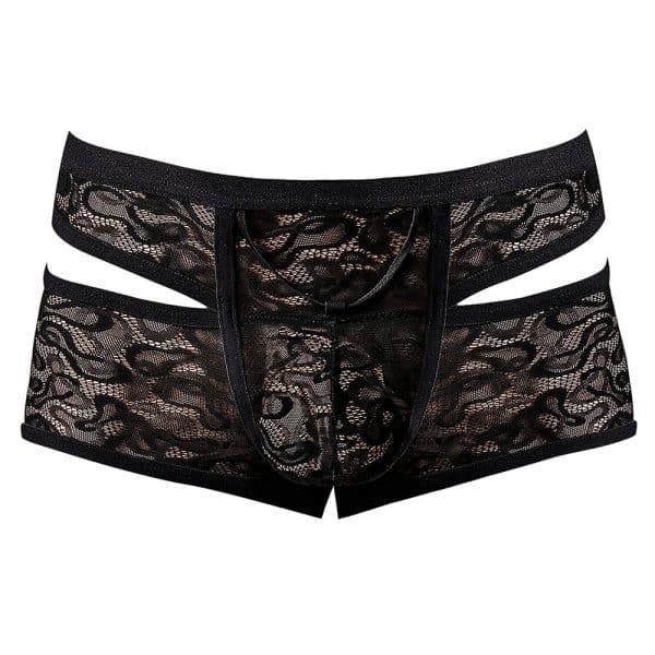Male Power Lucifer Cutout Short Black L - Image 4