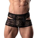 Male Power Lucifer Cutout Short Black XL