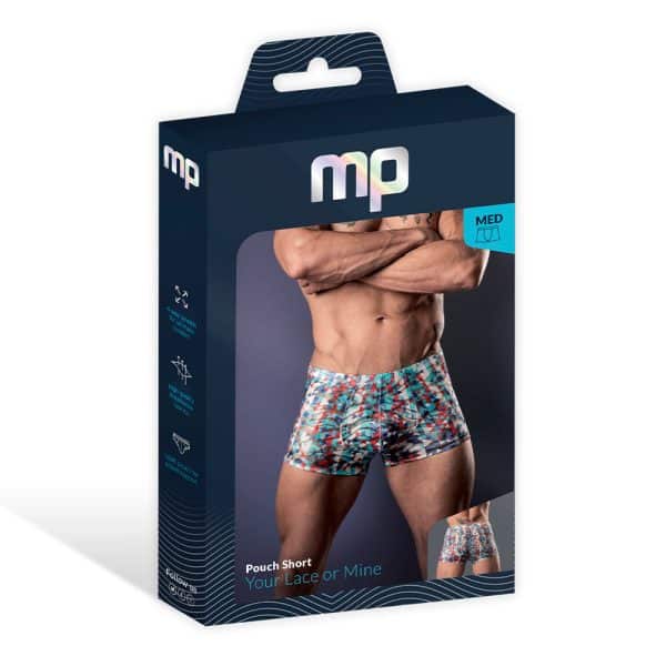 Male Power Your Lace Or Mine Pouch Short Geometric L - Image 6