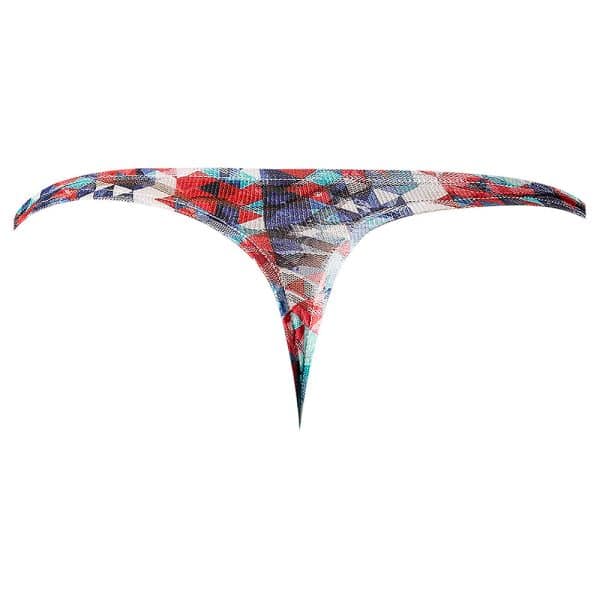 Male Power Your Lace Or Mine Bong Thong Geometric L/XL - Image 5