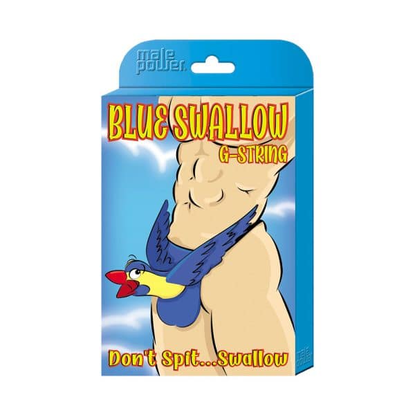 Male Power Novelty Blue Swallow Blue O/S - Image 5