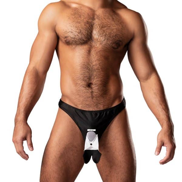 Male Power Novelty Dapper Dick Black O/S - Image 2