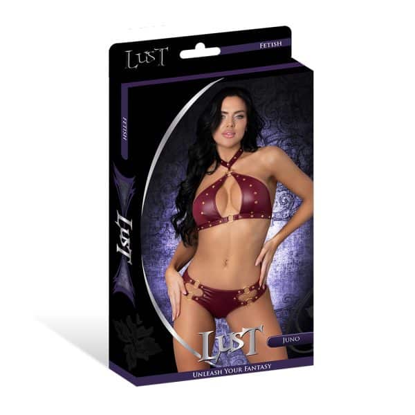 Lust Fetish Juno Burgundy S/M - Image 5
