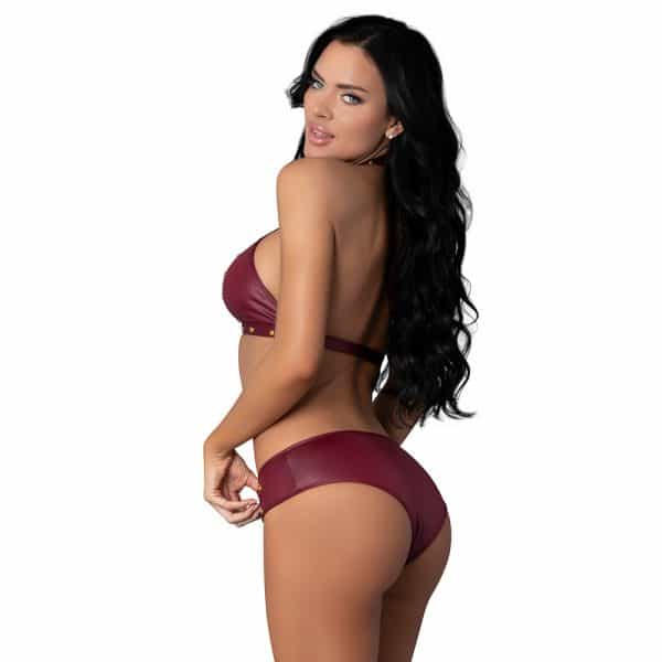 Lust Fetish Juno Burgundy L/XL - Image 4
