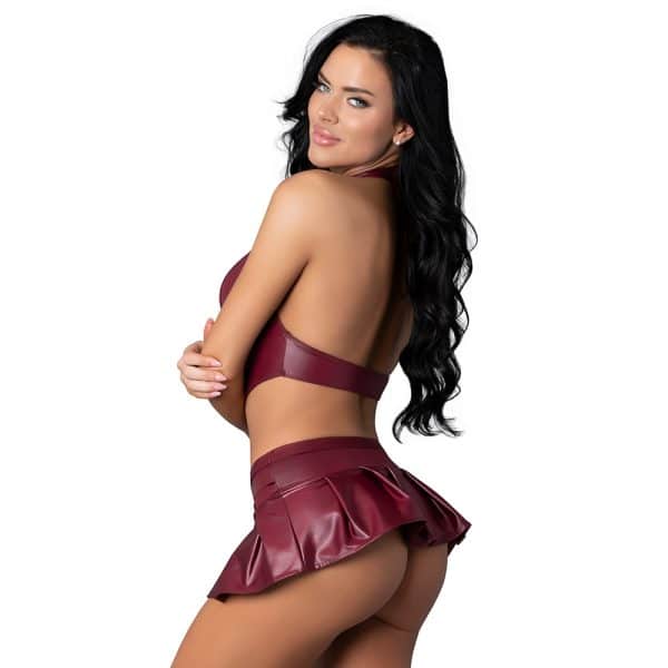 Lust Fetish Seraphina Burgundy L/XL - Image 4
