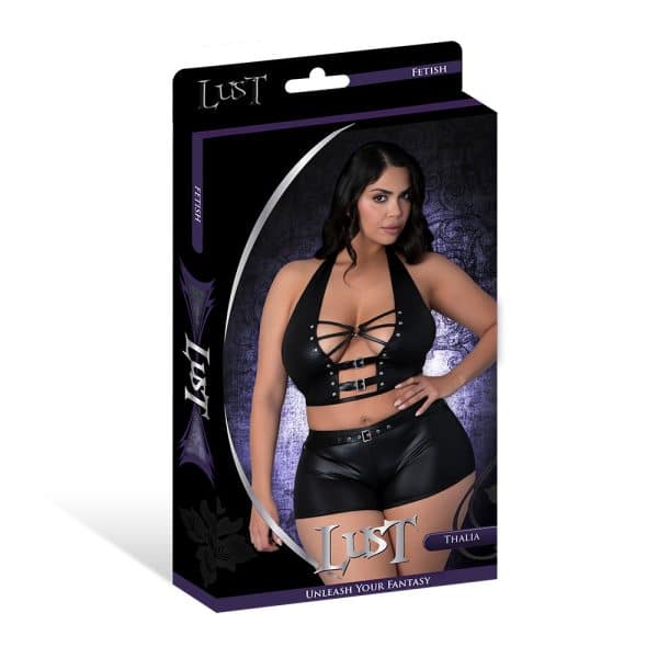 Lust Fetish Thalia Black Queen Size - Image 5