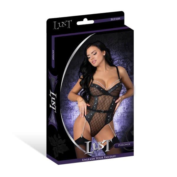 Lust Fetish Double Crossed Phoenix Black S/M - Image 6