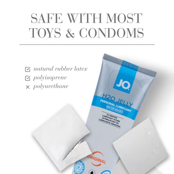 JO H2O Jelly Water-Based Lubricant 4 oz. - Image 3
