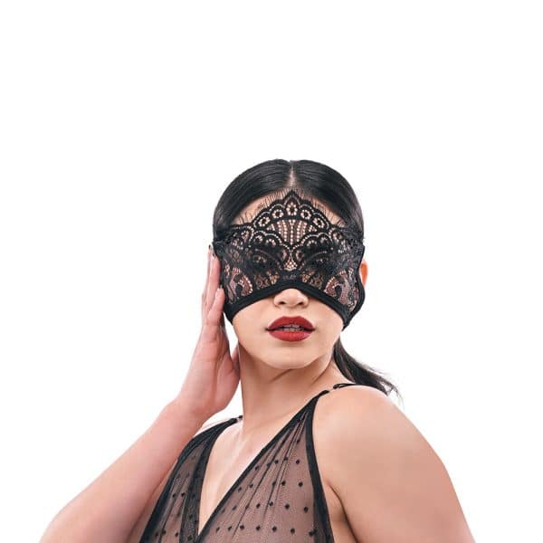 Sportsheets Sex & Mischief Veiled Vision Lace Blindfold - Image 2