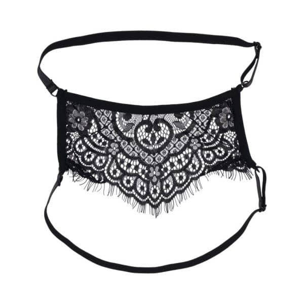 Sportsheets Sex & Mischief Veiled Vision Lace Blindfold - Image 6