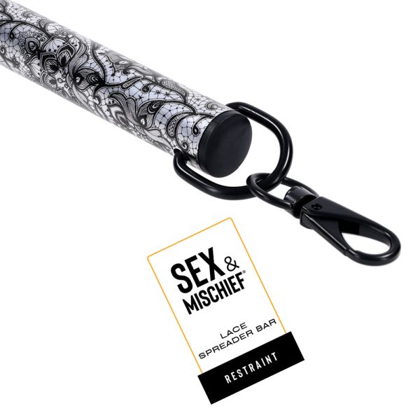 Sportsheets Sex & Mischief Lace Spreader Bar - Image 10