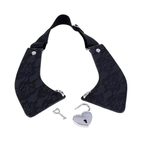 Sportsheets Sex & Mischief Heartbound Lace Day Collar - Image 7