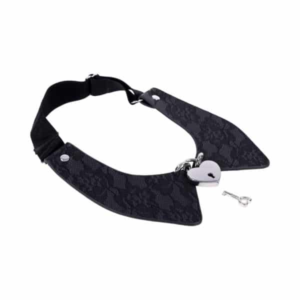 Sportsheets Sex & Mischief Heartbound Lace Day Collar - Image 9