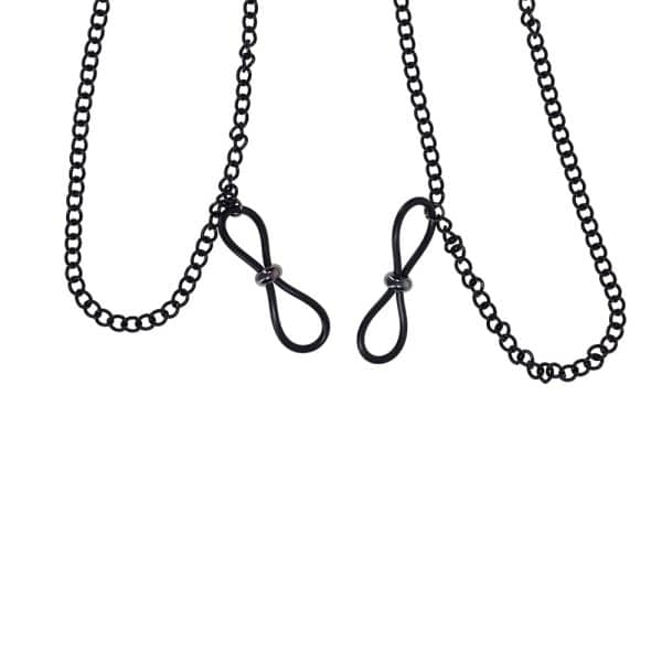 Sportsheets Sex & Mischief Lace Collar with Nipple Ties - Image 9
