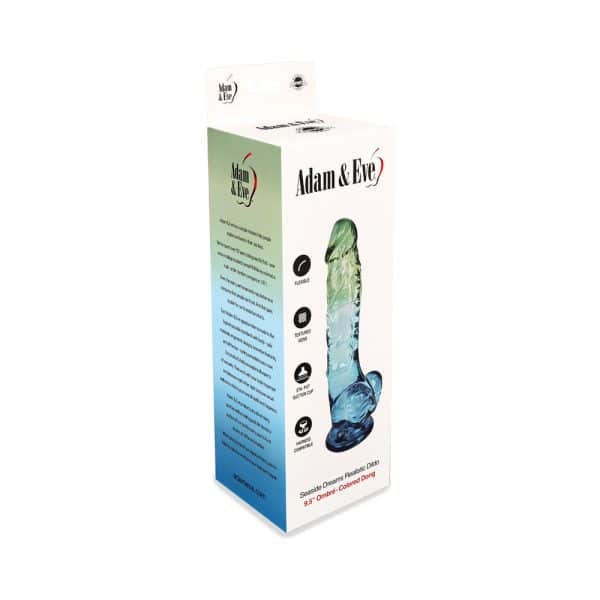 Adam & Eve Seaside Dreams Realistic Dildo 9.5 in. - Image 7