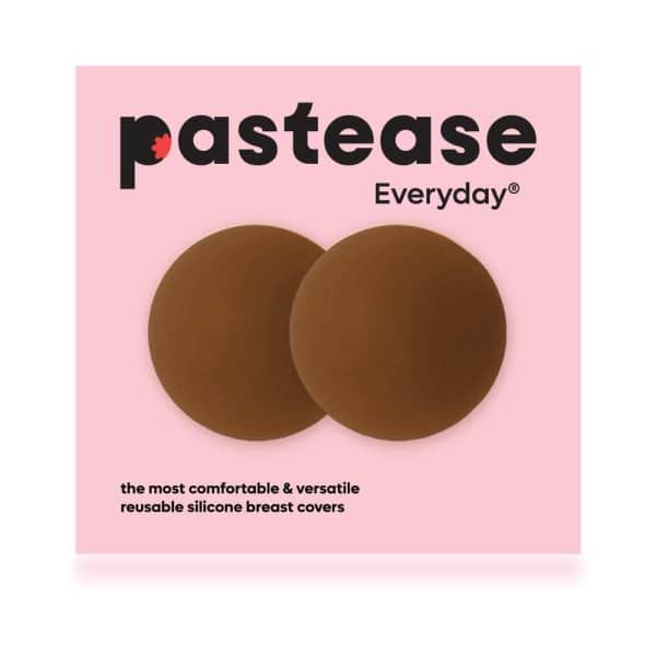 Pastease Halos Reusable Sticky Adhesive Silicone Nipple Cover Dark Small A-C Cup - Image 6