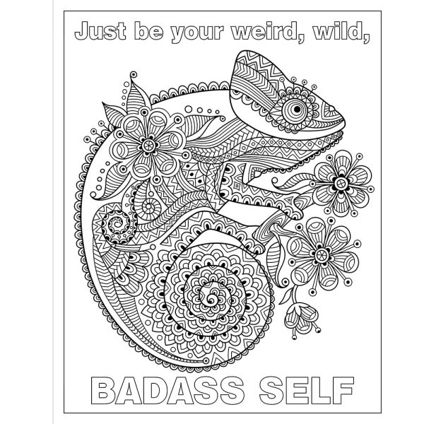 F*cking Fantastic: A Colossal Kick-Ass Coloring Book - Image 2