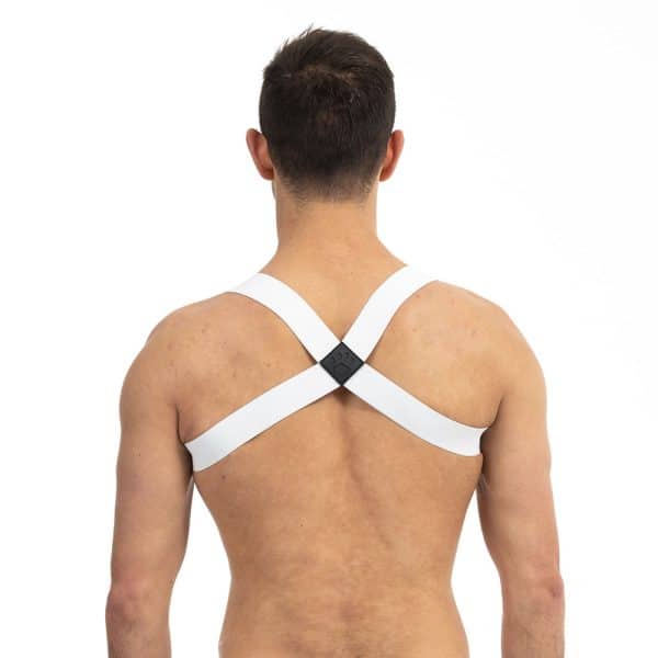 Prowler RED Sports Harness White L/XL - Image 4