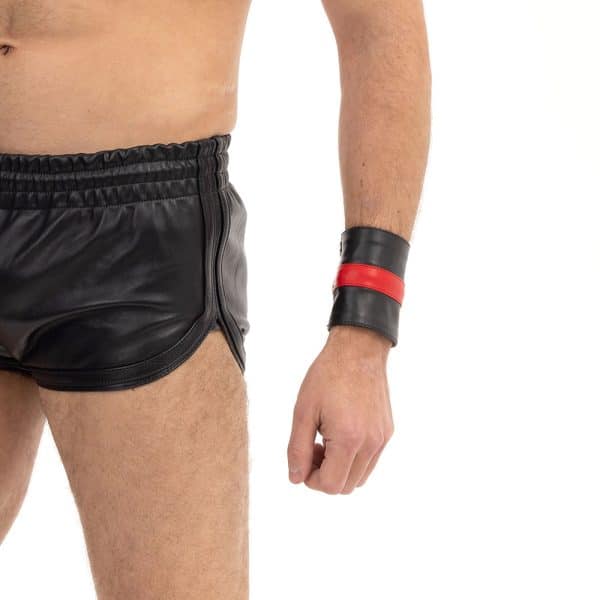 Prowler RED Leather Wrist Wallet Black/Red L - Image 2