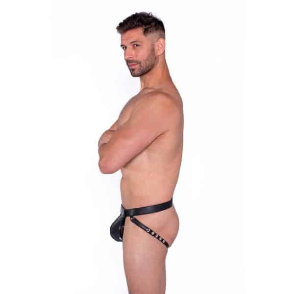 Prowler RED Leather Harness Jock Strap L - Image 3