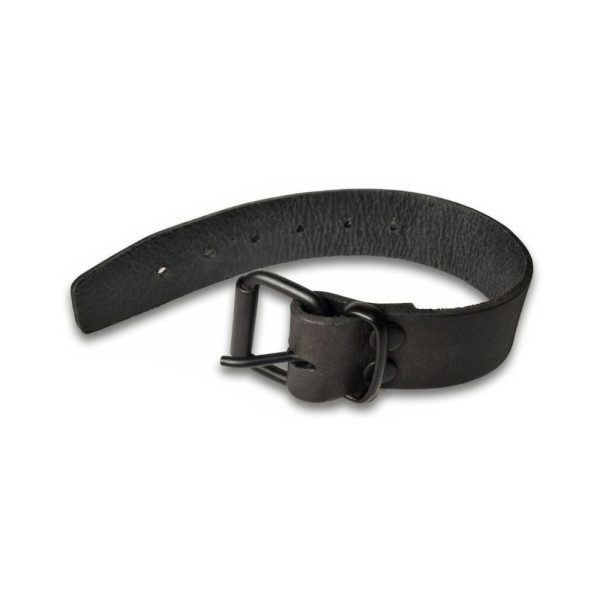 Prowler RED Leather Buckle Bicep Band L - Image 2