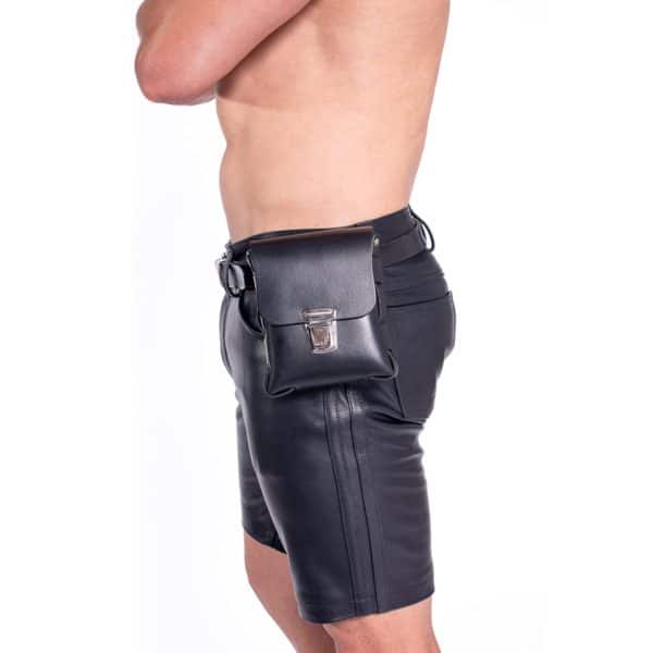 Prowler RED Leather Buckle Pouch - Image 4