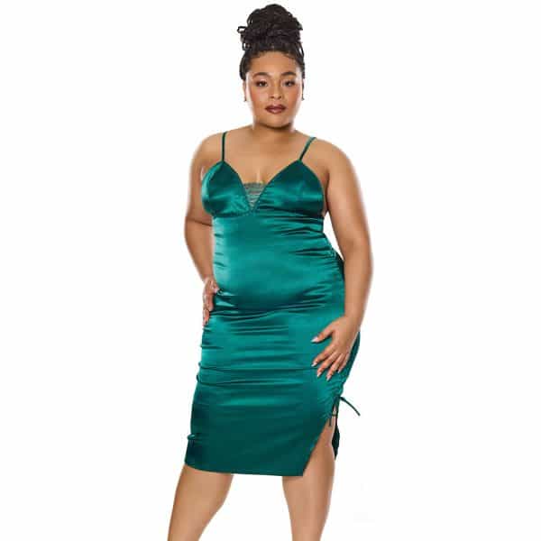 Coquette Holiday Dress Green 1XL/2XL - Image 2