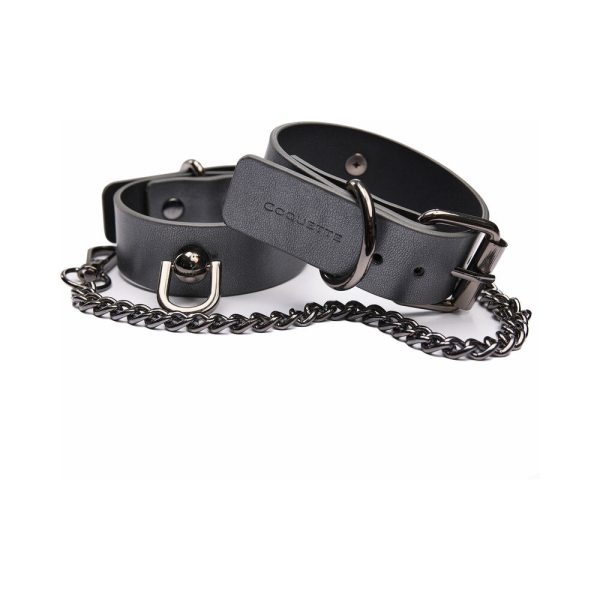 Coquette Pleasure Cuffs Grey - Image 2