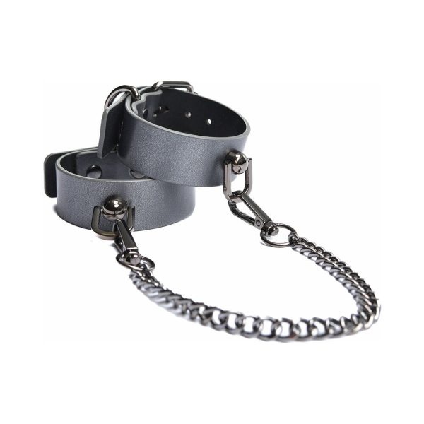 Coquette Pleasure Cuffs Grey - Image 4