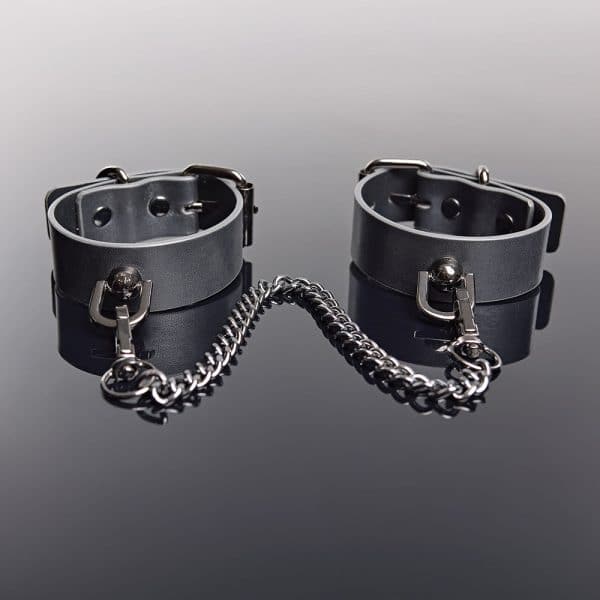 Coquette Pleasure Cuffs Grey - Image 7