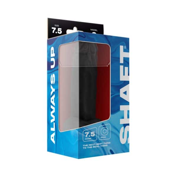 Shaft Model C 7.5 in. Dong with Balls Black - Image 5