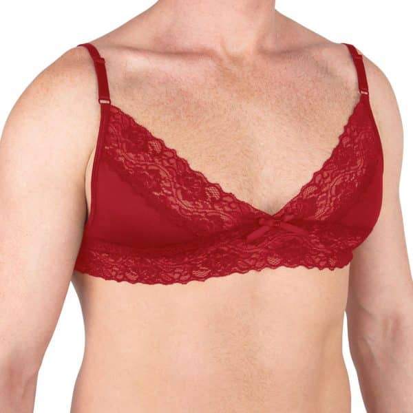 Prowler Lace Bra Red L - Image 2