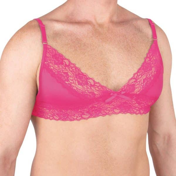 Prowler Lace Bra Pink L - Image 2