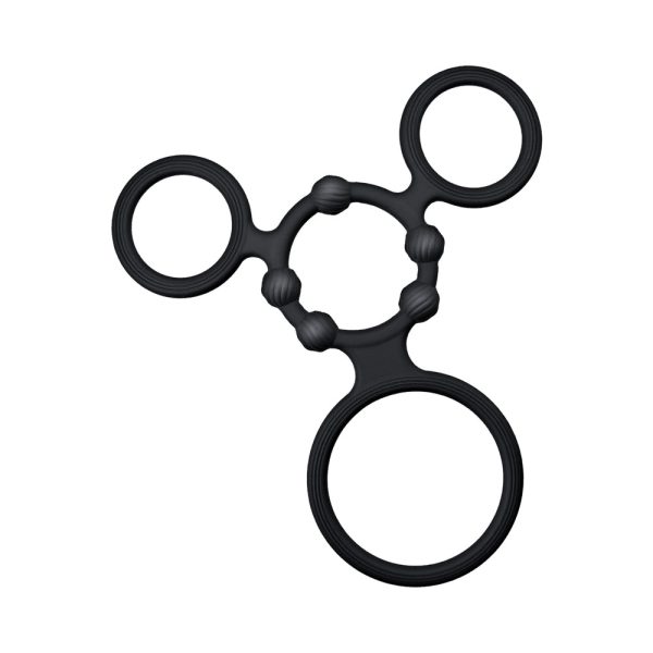 Enhancer Quad Cockring Black - Image 2