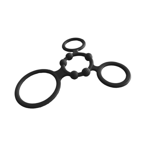 Enhancer Quad Cockring Black - Image 3