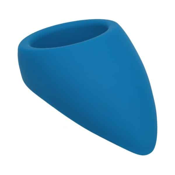 LEVELZ Teardrop Silicone Cock Ring Teal - Image 2