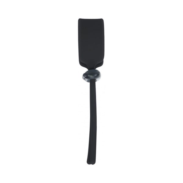 LEVELZ Wide Adjustable Silicone Lasso Cock Ring 5mm Black - Image 2