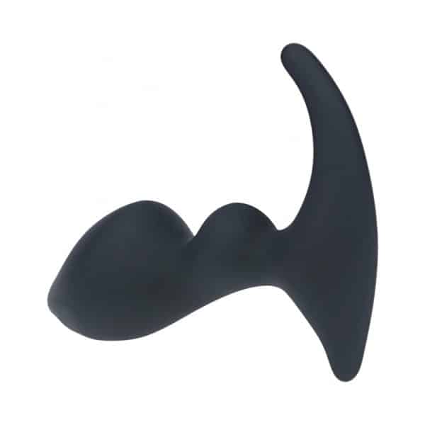 LEVELZ Double Ripple Silicone Prostate Massager Black - Image 3
