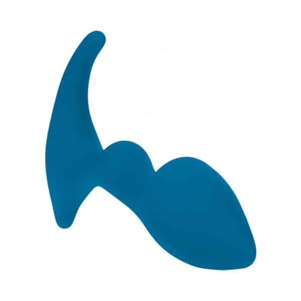 LEVELZ Double Ripple Silicone Prostate Massager Teal - Image 3