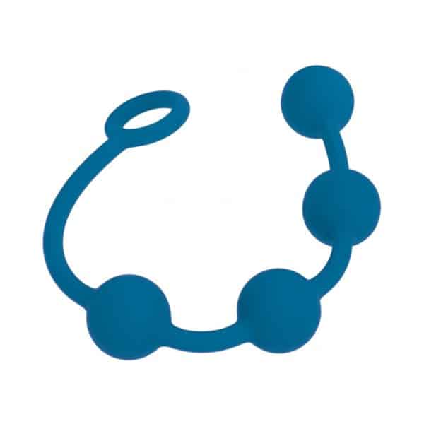 LEVELZ Round Silicone Anal Balls Medium 30mm Teal - Image 2