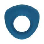 LEVELZ Sealed Liquid Silicone Vibrating Cock Ring Teal