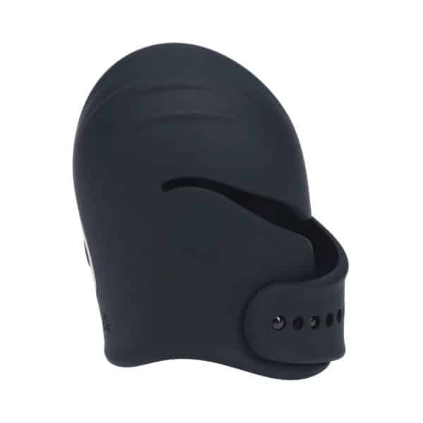 LEVELZ Adjustable Vibrating Silicone Penis Head Stimulator Black - Image 4