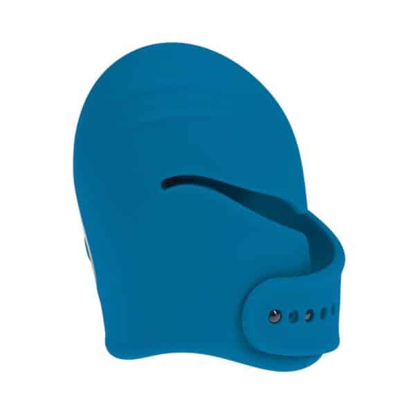 LEVELZ Adjustable Vibrating Silicone Penis Head Stimulator Teal - Image 4