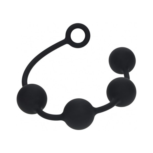 LEVELZ Round Silicone Anal Balls XLarge 50 mm Black - Image 2